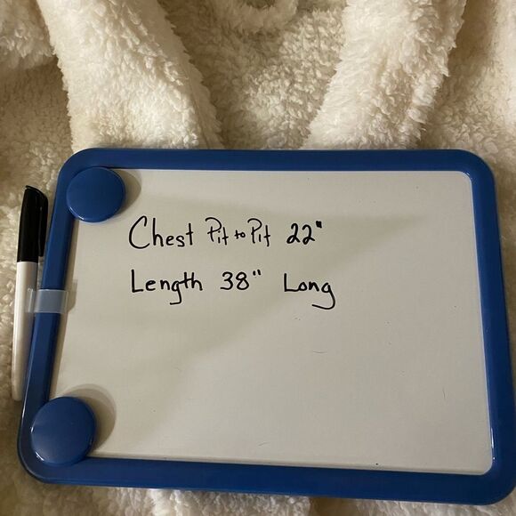 Pottery Barn Robe Teddy Bear White Soft Plush Ultimate Very Oversized Fit SZ SM - Picture 12 of 13